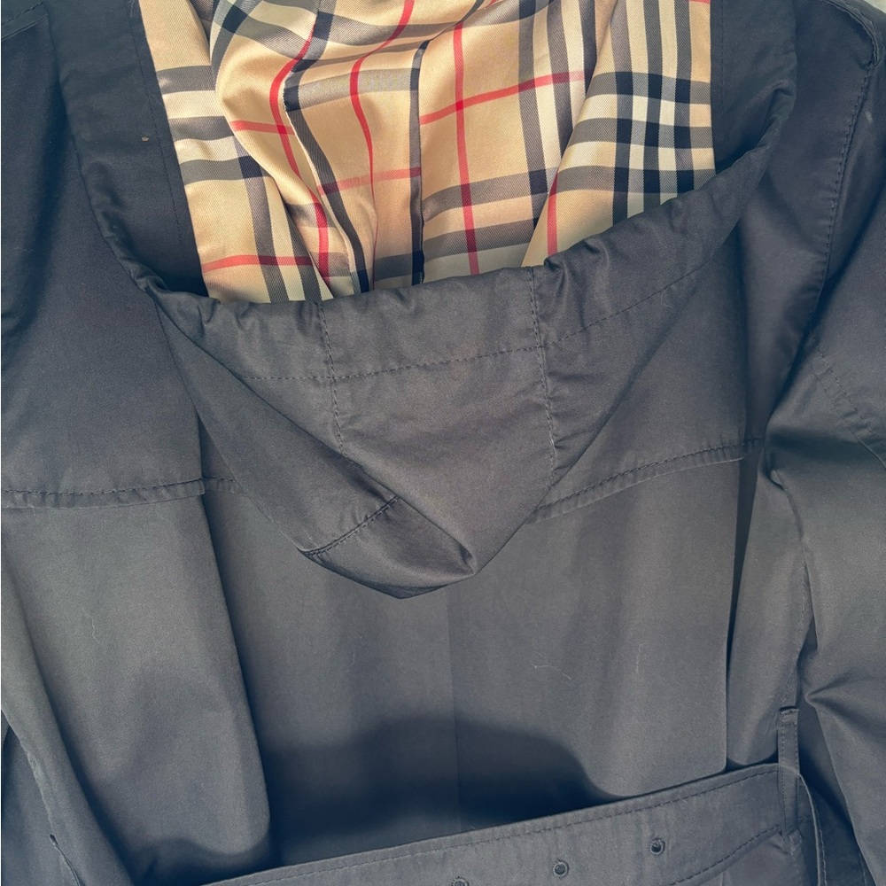 Burberry Checkered Pattern Coat - image 3